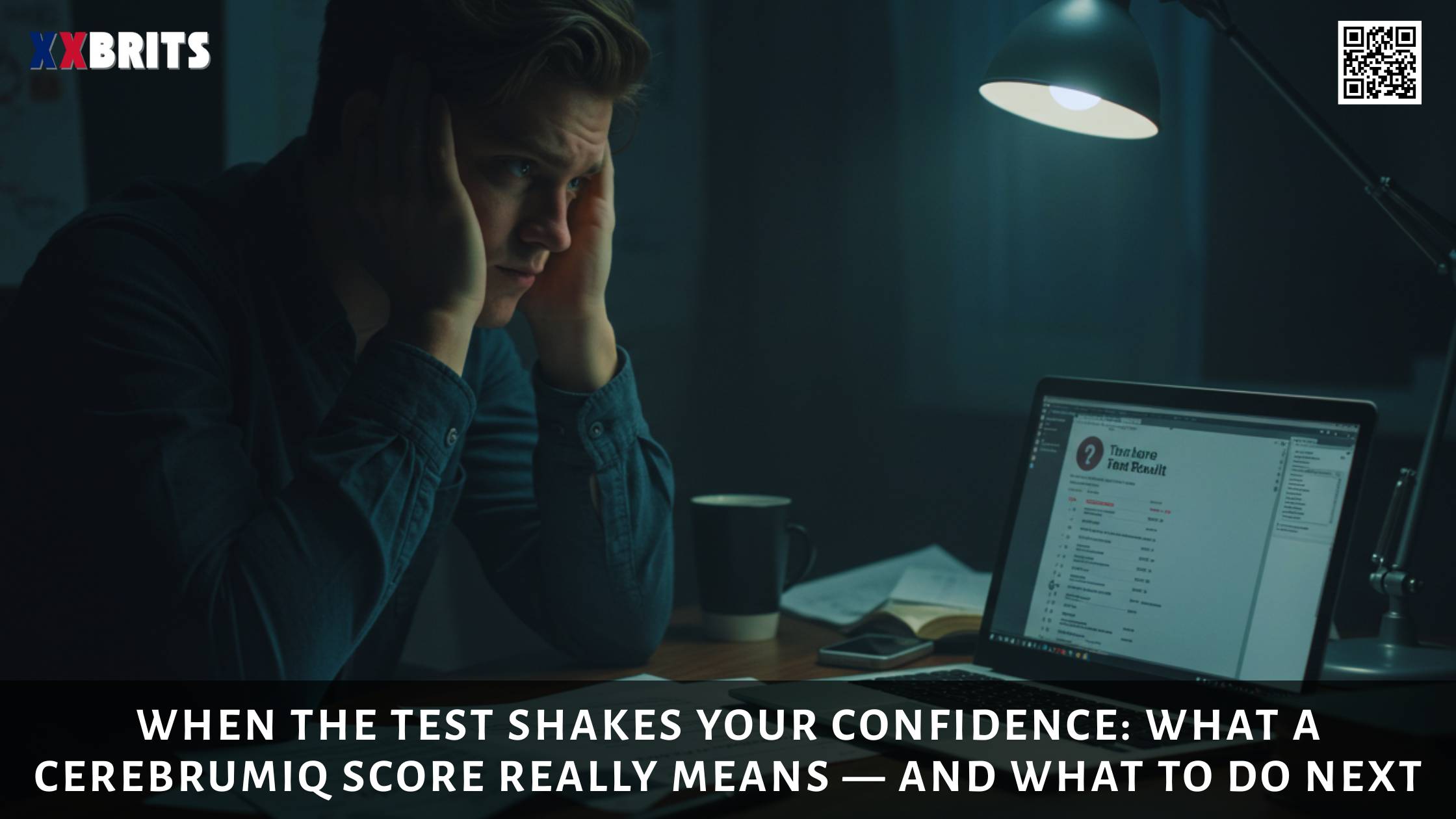 When the test shakes your confidence what a CerebrumIQ score really means — and what to do next