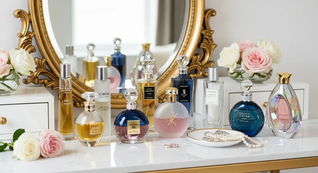 10 Perfume Bottles That Will Complete Your Vanity Mirror Decor