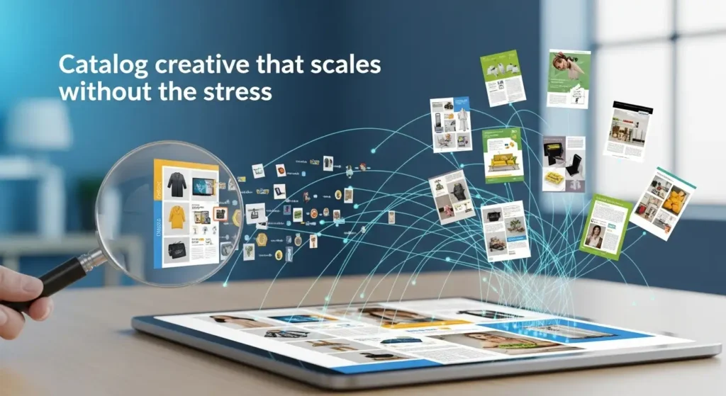 Catalog creative that scales without the stress