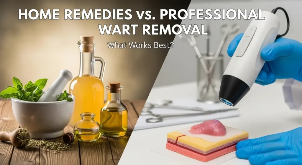 Home Remedies vs. Professional Wart Removal What Works Best