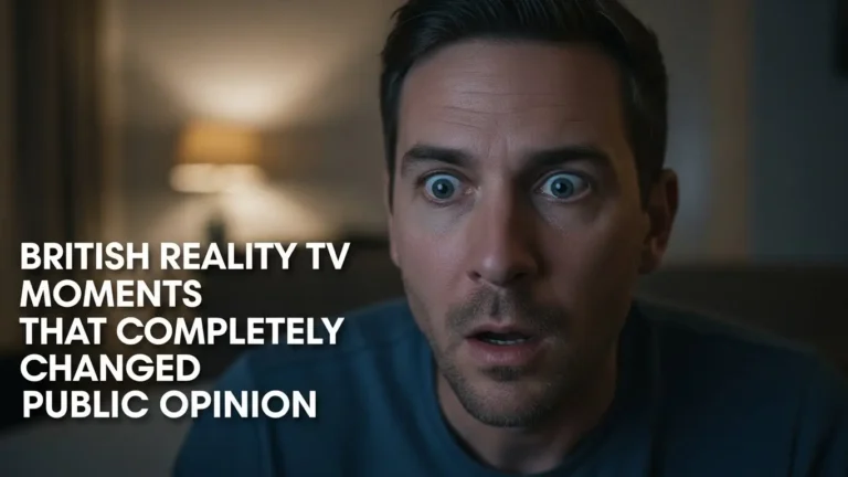 British Reality TV Moments That Completely Changed Public Opinion