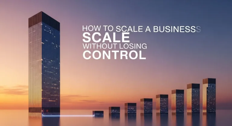 How to Scale a Business Without Losing Control