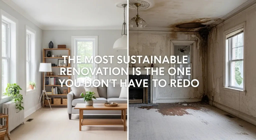 The Most Sustainable Renovation Is the One You Don’t Have to Redo