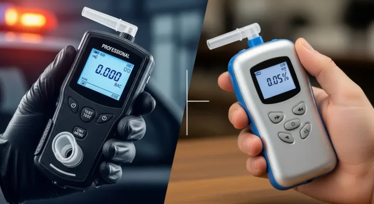 What’s the Difference Between Professional and Consumer Breathalysers?