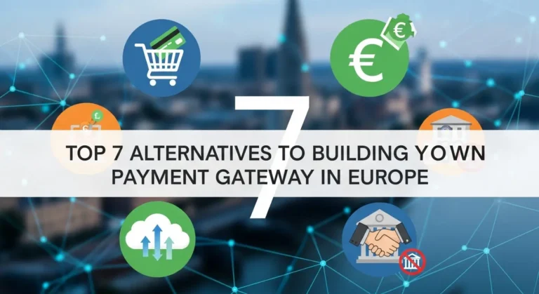 Top 7 Alternatives to Building Your Own Payment Gateway in Europe