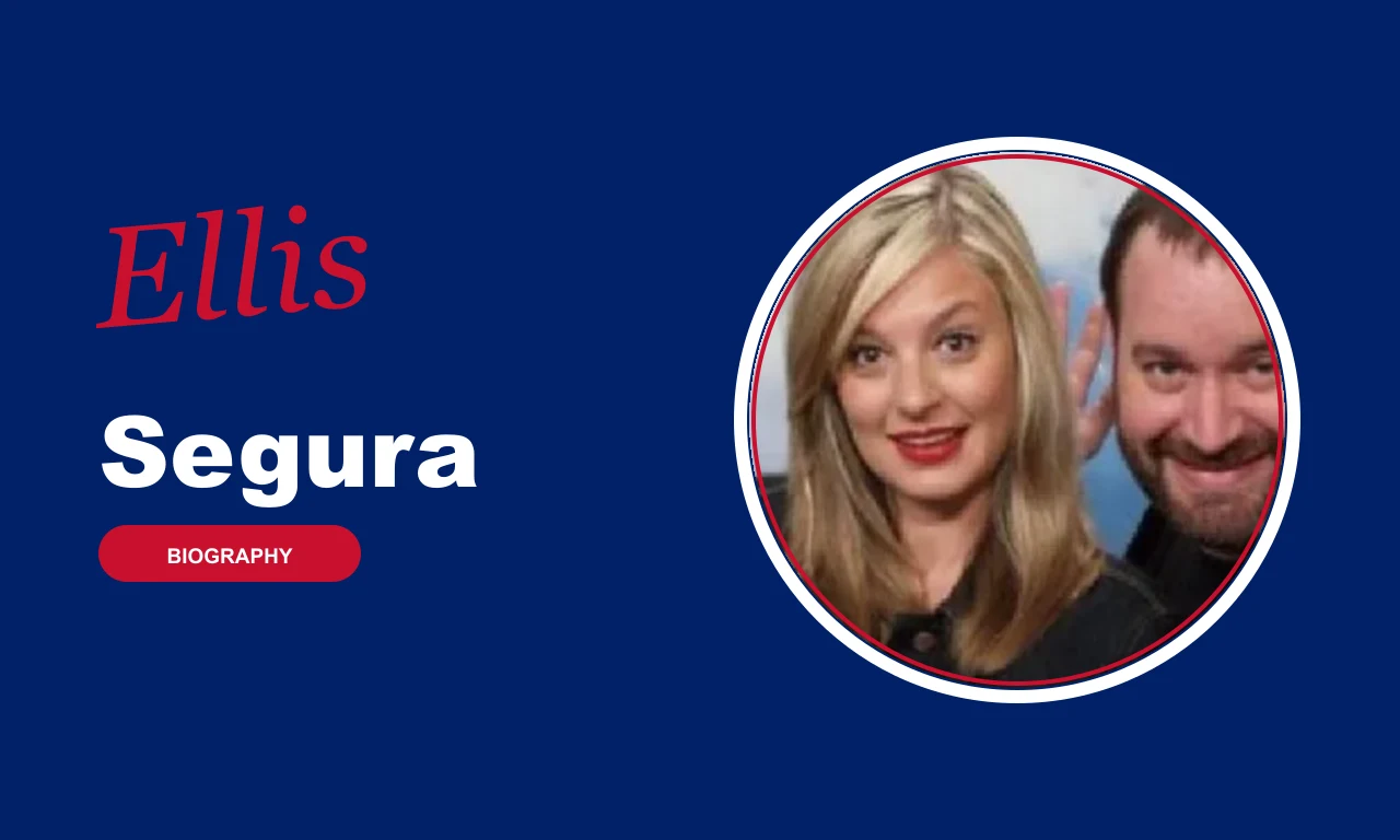 Ellis Segura biography banner on navy background