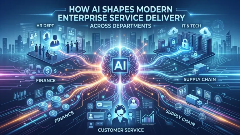 How AI Shapes Modern Enterprise Service Delivery Across Departments
