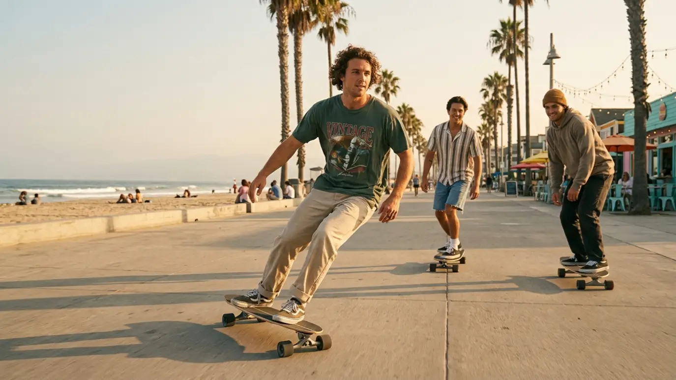 Catching Waves on Concrete How Surfskate Became the Stylae-Set's Favourite Summer Ride