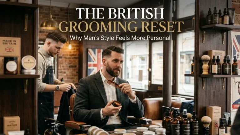 The British Grooming Reset Why Men's Style Feels More Personal