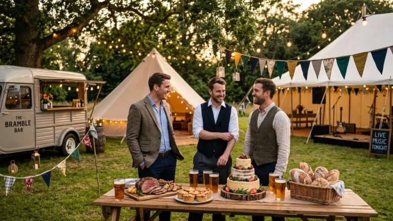 Wedding Ideas Inspired by British Style, Food and Festival Culture