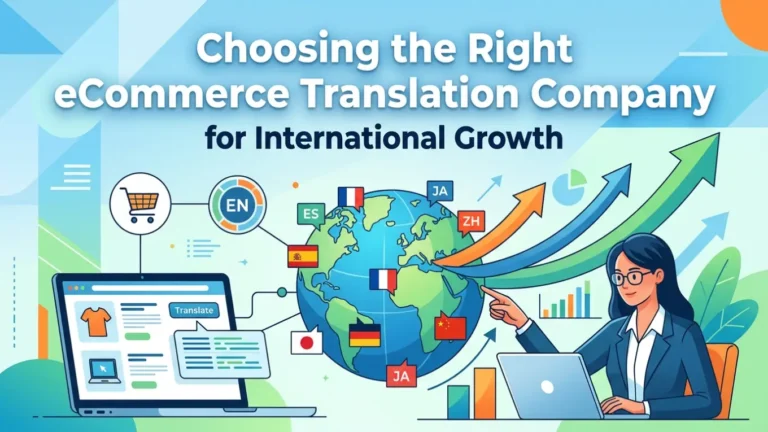 Choosing the Right eCommerce Translation Company for International Growth
