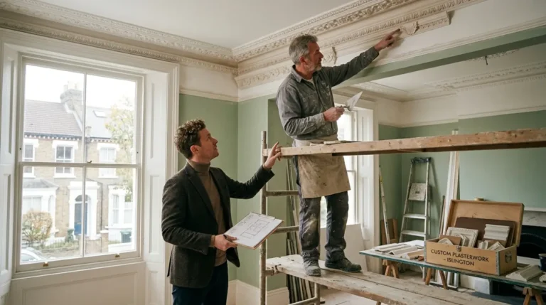 Why Victorian and Edwardian Coving in Islington Properties Requires Sourcing Decisions That Standard Suppliers Can’t Support