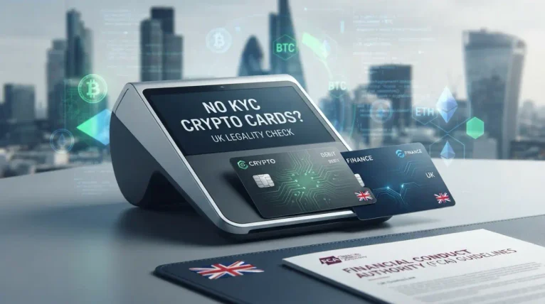 Are No KYC Crypto Cards Legal UK