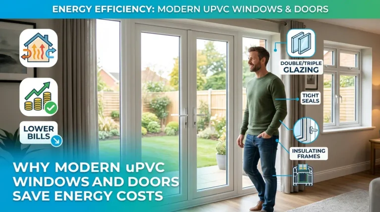 Why Modern upVC Windows and Doors Save Energy Costs