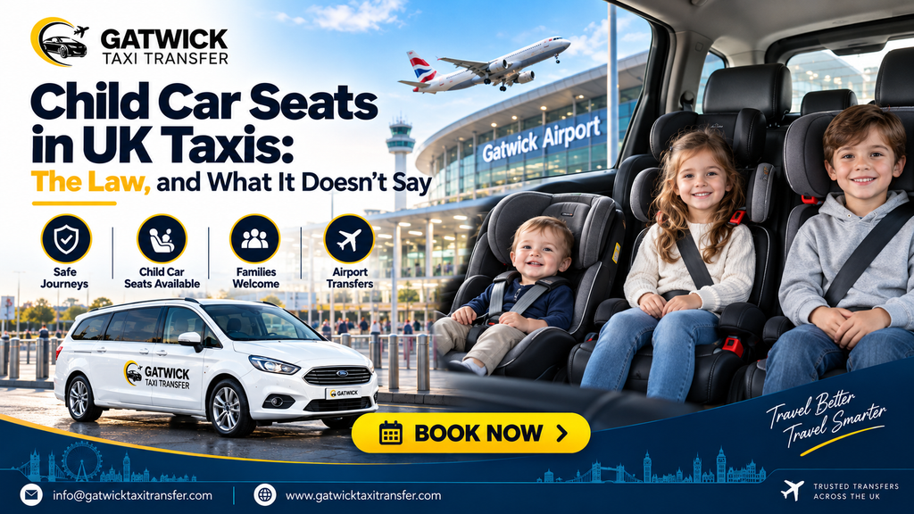 Child Car Seats in UK Taxis: The Law, and What It Doesn't Say