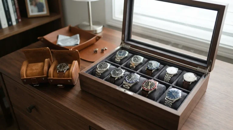 How to Store Watches Without Scratches at Home