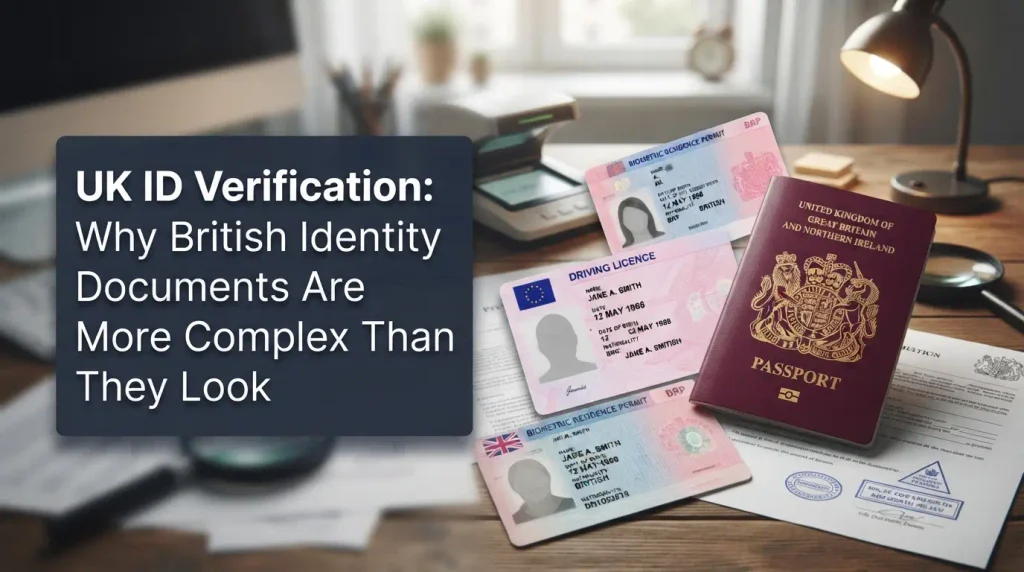 UK ID Verification Why British Identity Documents Are More Complex Than They Look