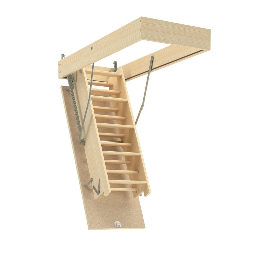 Natural and Practical: Why Choose a Wooden Folding Loft Ladder?