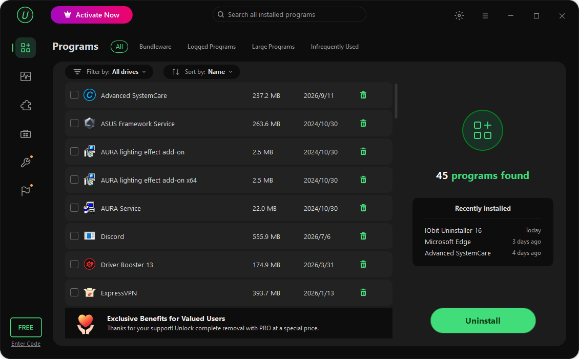 Part 4: Step-by-Step Guide: Purging Leftover Files with IObit Uninstaller